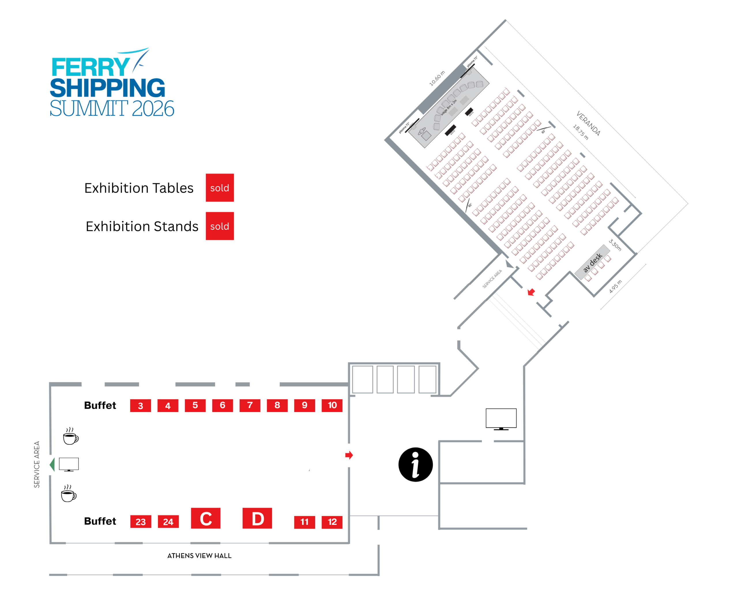 Exhibition floor plan